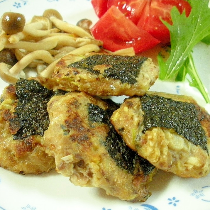 お夜食に!お弁当に!節分にも!いわしのつくね焼き♪